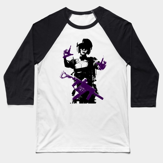 Rainbow Six Siege Mira Baseball T-Shirt by Donut